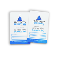 CR80 Taille 13.56MHz 1K Octets Lisible et Inscriptible Brillant PVC Smart RFID NFC Carte de Contrôle d'Accès avec Puce Fudan F08 IC
