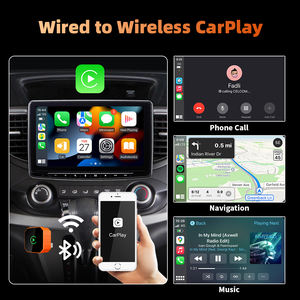 Boîte CarPlay portable Keykeer EC01-TK, USB, Plug & <span class=keywords><strong>Play</strong></span>, Bluetooth 5.0, adaptateur sans fil Android Auto, nouveau design 2026 - Product Image 5