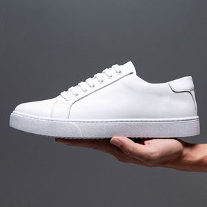 Chaussures décontractées pour hommes en cuir véritable, nouvelle collection, vente en gros d'usine, personnalisables avec logo, grandes tailles, style marche - Product Image 3