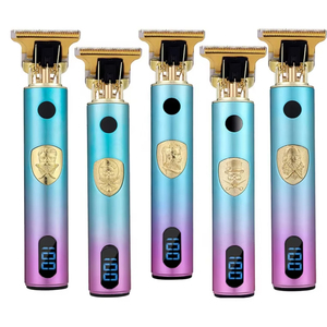 ปัตตาเลี่ยนตัดผมแบบชาร์จไฟได้เครื่องกำ<span class=keywords><strong>จัด</strong></span><span class=keywords><strong>ขน</strong></span>เครื่องโกนหนวดสเตนเลส<span class=keywords><strong>ส</strong></span>ตีลกันน้ำ T9มี100รูปแบบ - Product Image 3