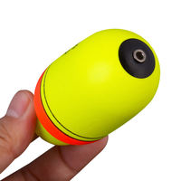 Voyant lumineux électronique rouge et vert couleurs jour et nuit double usage 40g-100g Long Casting Light up Bobber Fishing Float