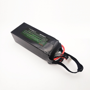 고방전 RC <span class=keywords><strong>Lipo</strong></span> 리튬 폴리머 배터리 팩 10000mAh 6S 8S 12S 25C 60C 100C 1P FPV 10 인치 드론 UAV 용 - Product Image 5
