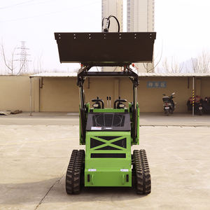 Mini-chargeuse sur chenilles à moteur essence Honda, fabrication chinoise, capacité de 500 kg, pompe hydraulique, godet de 0,2 m³, certifiée CE - Product Image 1