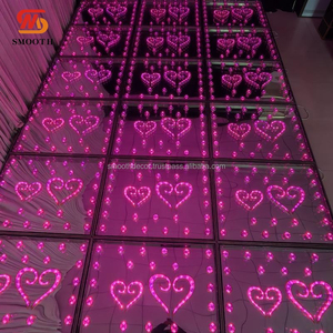 ไฟเวทีงานแต่งงานแบบต่อประกอบได้ ลายพิมพ์รูปหัวใจ สำหรับตกแต่งฉากหลังงานปาร์ตี้ ราคาโรงงาน - Product Image 6