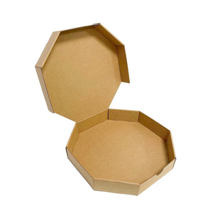 Vente en gros <span class=keywords><strong>de</strong></span> boîtes à pizza en papier kraft blanc imprimées avec logo personnalisé, cannelure ondulée <span class=keywords><strong>de</strong></span> 6/7/8/9/10/11/12/13/14 pouces pour <span class=keywords><strong>mariage</strong></span> et fête - Product Image 6