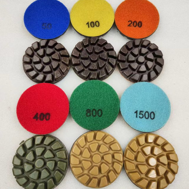 Hot Sale 17inch Diamond Concrete Stone Wet Floor Cleaning and Polishing Pads for Floor Factory Price