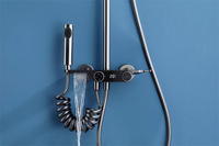 Ensemble de douche de fabricant européen de robinet de douche à effet pluie de bain