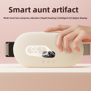 Cinturón de masaje lumbar con compresa caliente para el dolor menstrual y de estómago, con pantalla digital y uso transfronterizo - Product Image 4