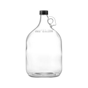 Bouteilles en verre réutilisables avec poignée, en stock, 50 ml-5 L - Transparent Californie pour vin/vodka/<span class=keywords><strong>whisky</strong></span>, vente en gros - Product Image 5