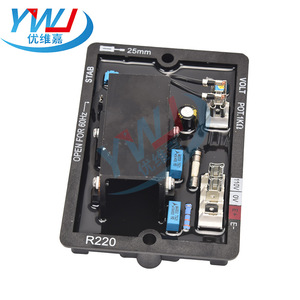 Carte de réglage automatique de tension AVRR220, régulateur de tension pour générateur CA, pour stabilisateurs d'alimentation régulés Leroy-Somer - Product Image 5