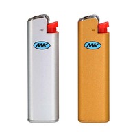 Boîte à cigarettes électrique MK Spark Plus avec porte-briquet, étui à cigarettes en métal, boîte de présentation de briquet, support jetable, couleurs personnalisées
