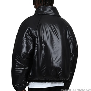 Chaqueta Corta de Plumón de Alta Calidad con Múltiples Opciones de Color, Cálida para Invierno, con Bolsillos Frontales Ocultos, Chaqueta Acolchada Personalizada para Hombre - Product Image 2