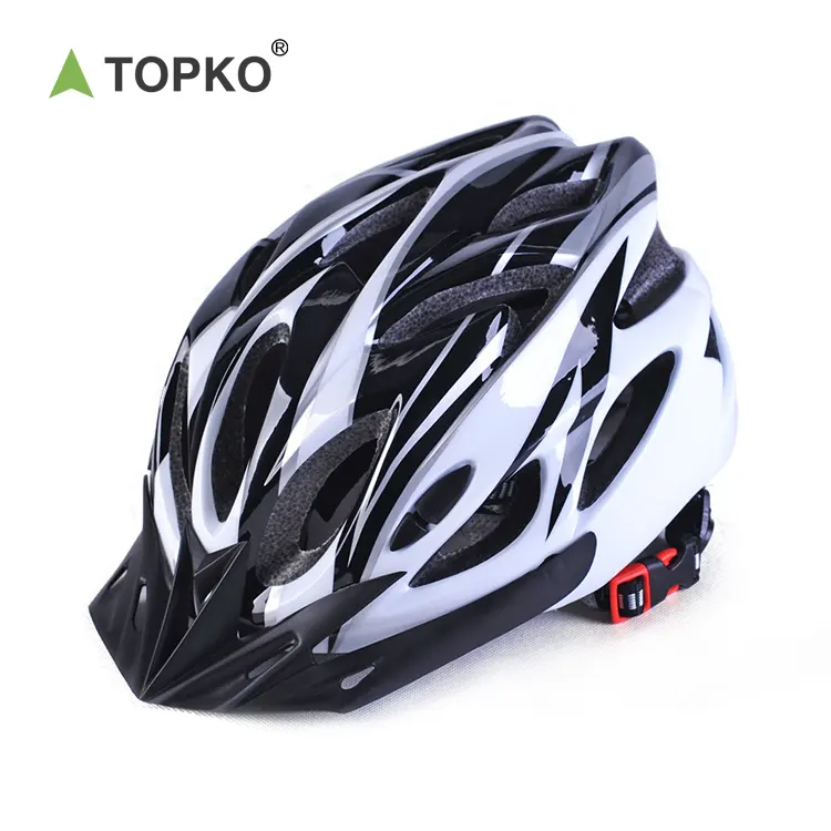 TOPKO Wholesale high quality bicycle helmet road and mountain bike one-piece male and female adult riding helmet
