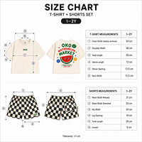 Conjunto de Camiseta y Pantalones Cortos de Algodón para Niños, Diseño Personalizado 2026, Estilo Oversize con Hombros Caídos, Estampado a Cuadros, Ropa Urbana para Niños Pequeños, Muestra OEM