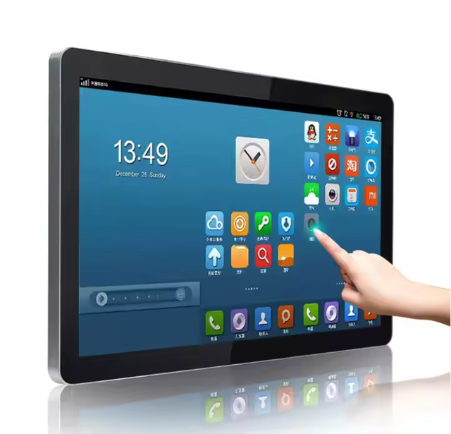 New Custom Industrial LCD Capacitive 15.6/21.5 Inch Touch Screen Monitor Embedded Panel PC IP65 Android All One DC Rohs Stock DC