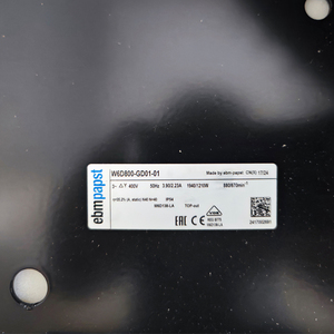 พัดลมแกน ebmpapst รุ่น W6D800-GD01-01 ขนาด 800 มม. กำลังไฟ 1940 วัตต์ 400 โวลต์ AC พัดลมไฟฟ้า พัดลมปรับอากาศ พัดลมระบายความร้อนแบบแกน - Product Image 2