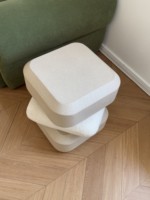 Vente en gros chaise pivotante à 360 ° avec texture de pierre chaises longues multifonctionnelles pivotantes à 3 niveaux pour la maison