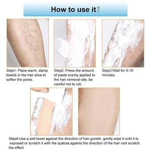 Crema Depilatoria Professionale Più Venduta, Prodotti Naturali e Permanenti per la Rimozione Rapida dei Peli, dal Miglior Produttore Cinese - Product Image 6