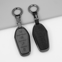 Étui de protection de clé de voiture de luxe DM Premium pour BYD Song PLUS Han DM-i Tang EV Qin L Yuan PLUS Seal 06