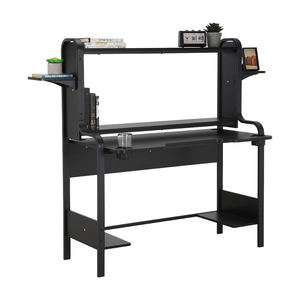 Escritorio de Oficina Ejecutivo Plegable de Alta Calidad para Gamers, Escritorio de Computadora Moderno con Marco de Metal, Ahorra Espacio - Product Image 2