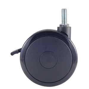 Roulettes à roulement à billes pour un fonctionnement en douceur et freins - Product Image 2