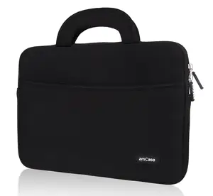 Custodia in Neoprene Chromebook custodia da viaggio nera con manico custodia per tablet for11-inch custodia per laptop 11 11.6 12 pollici