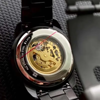 Montres mécaniques automatiques squelette de haute qualité pour hommes, cadran sport ajouré, étanches, bracelet en cuir FS, Montre Homme