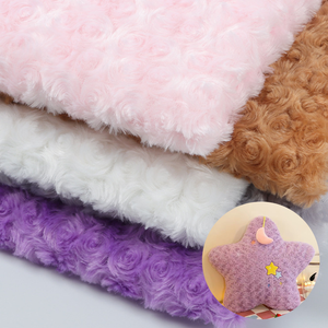 Nid pour animaux de compagnie de haute qualité, vêtements tricotés en chaîne solide 100% polyester respirant Rose Rose en relief PV tissu polaire/ - Product Image 5