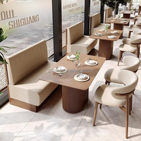 Meubles de restaurant sur mesure, chaises de restaurant en bois massif, style moderne, vente en gros, adaptées aux cafés et aux hôtels