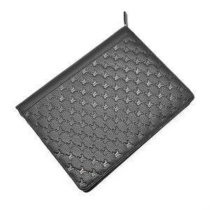 Alta calidad de moda personalizada de gran capacidad Durable Negro hombres mujeres al por mayor de negocios Cartera de piel sintética - Product Image 1