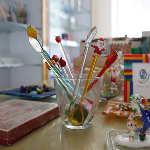 Làm Bằng Tay Murano Thủy Tinh Khuấy Công Cụ Cocktail Khuấy Rod Stick Cho <span class=keywords><strong>Bar</strong></span> Cà Phê Nhà Uống - Product Image 3