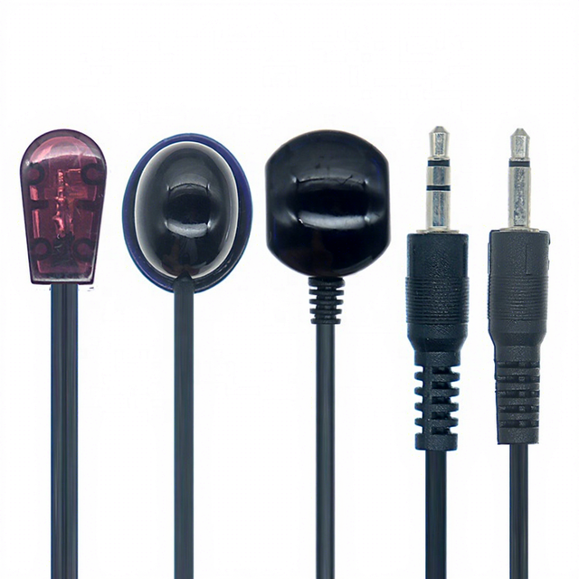 3.5mm Stereo Jack IR Receiver Emitter Transmitter Extender Cable for TV Box STB DVR Monitor