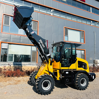 Mini Caricatore Compatto con Pala Frontale Diesel 1500kg, Macchinario per Movimento Terra ad Alta Efficienza per Uso Agricolo