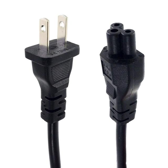 US to IEC 320 C5 Power Adapter Lead Cable for Laptop Notebook Universal AC Power Cord