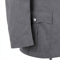 Veste Tunique Allemande Personnalisée avec Logo, Imperméable, Coupe-Vent, Respirante, Réversible, Écologique, à Manches Longues pour l'Hiver