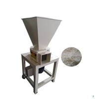 Machine verticale de broyage de mousse de découpe d'éponge de déchets, vêtements de broyeur de latex, machine de concassage d'éponge à mémoire de forme