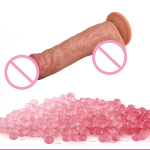 Dildo Getar Dildo Silikon, Vibrator Dildo Ayunan Realistis Besar Buatan untuk Pemanasan - Product Image 6