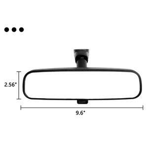 Rétroviseur intérieur de voiture Nissan, verre de remplacement de 9.6x2.56 pouces pour Teana Tiida Sylphy Qashqai Murano - Product Image 1
