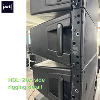 PAT HDL20A Double enceinte active Line Array 10 pouces 1400W 2 voies Système de sonorisation PA pour tournée à vendre