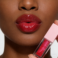 Gloss à lèvres minéral mat rose OEM 35g, longue tenue, waterproof, tube personnalisé, emballage mignon, gel de base hydratant, rouge à lèvres liquide