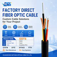 Kabel Serat Optik Konduktor Tembaga GDTS G652D Berkualitas Tinggi dan Stabil dari BoTong untuk Pemasok Proyek Jaringan Telekomunikasi