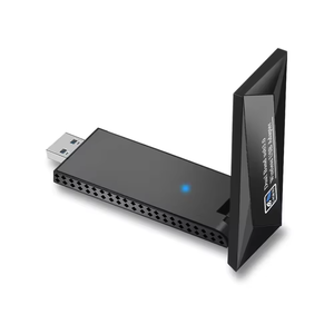 Adaptador USB <span class=keywords><strong>WiFi</strong></span> de doble banda 2,4G/5G Mini Dongle de tarjeta de red inalámbrica Wi-fi con <span class=keywords><strong>antena</strong></span> de alta ganancia para <span class=keywords><strong>PC</strong></span> portátil de escritorio - Product Image 4