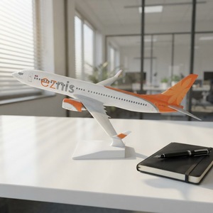 โมเดลเครื่องบินจำลอง Eznis <span class=keywords><strong>B737</strong></span>-800 สเกล 1:<span class=keywords><strong>100</strong></span> ลายพิเศษ ผลิตจากพลาสติก ABS งานแฮนด์เมด OEM ขนาด 39.5 ซม. ระดับเชิงพาณิชย์ - Product Image 2
