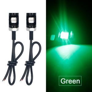 ไฟ LED ติดป้ายทะเบียนรถยนต์, ไฟวิ่งกลางวันแบบสากลภายนอก, ไฟเสริมแบบตาเหยี่ยวสำหรับถอยหลัง, หลอดไฟ 12V - Product Image 2