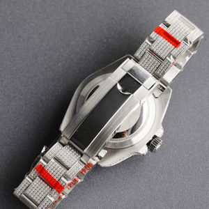 Montre mécanique de luxe pour homme, tendance sportive, 40 mm, bracelet en caoutchouc, résistante à l'eau, cadran en verre, aiguilles, vente chaude, haute qualité - Product Image 5