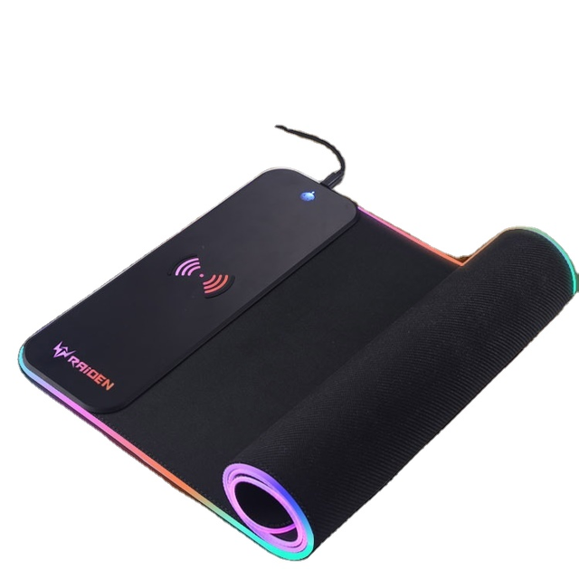 RGB Computer LED USB Charging Large Mouse Pad With Logo for Desk Mat Rgb Led & Wireless Mouse Pad