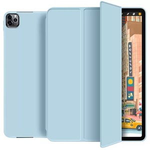 Étui de protection pour tablette à rabat tri-pliant, <span class=keywords><strong>coque</strong></span> rigide pour <span class=keywords><strong>iPad</strong></span> <span class=keywords><strong>10</strong></span> 11e génération <span class=keywords><strong>10</strong></span>,9 pouces, étui en cuir PU anti-chute avec porte-stylet - Product Image 2
