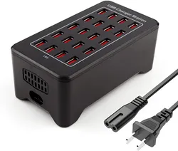 Cargador USB de 150W con 25/30 Puertos, Estación de Carga USB de Escritorio de 5V 30A para Teléfono Xs Max, XR, X, 8, <span class=keywords><strong>7</strong></span> <span class=keywords><strong>Plus</strong></span> y Más - Product Image 6