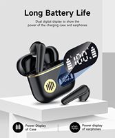 Auriculares Inalámbricos TWS Personalizados con Cancelación de Ruido 750 ENC, Certificación CE Rohs ISO90001, Pantalla LED, Chip JL, Auriculares Bluetooth