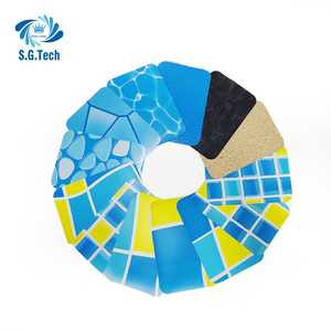 Liner de piscine en PVC épaissi hautement élastique, anti-corrosion, membrane intérieure flexible pour piscine, taille personnalisée pour piscine - Product Image 1